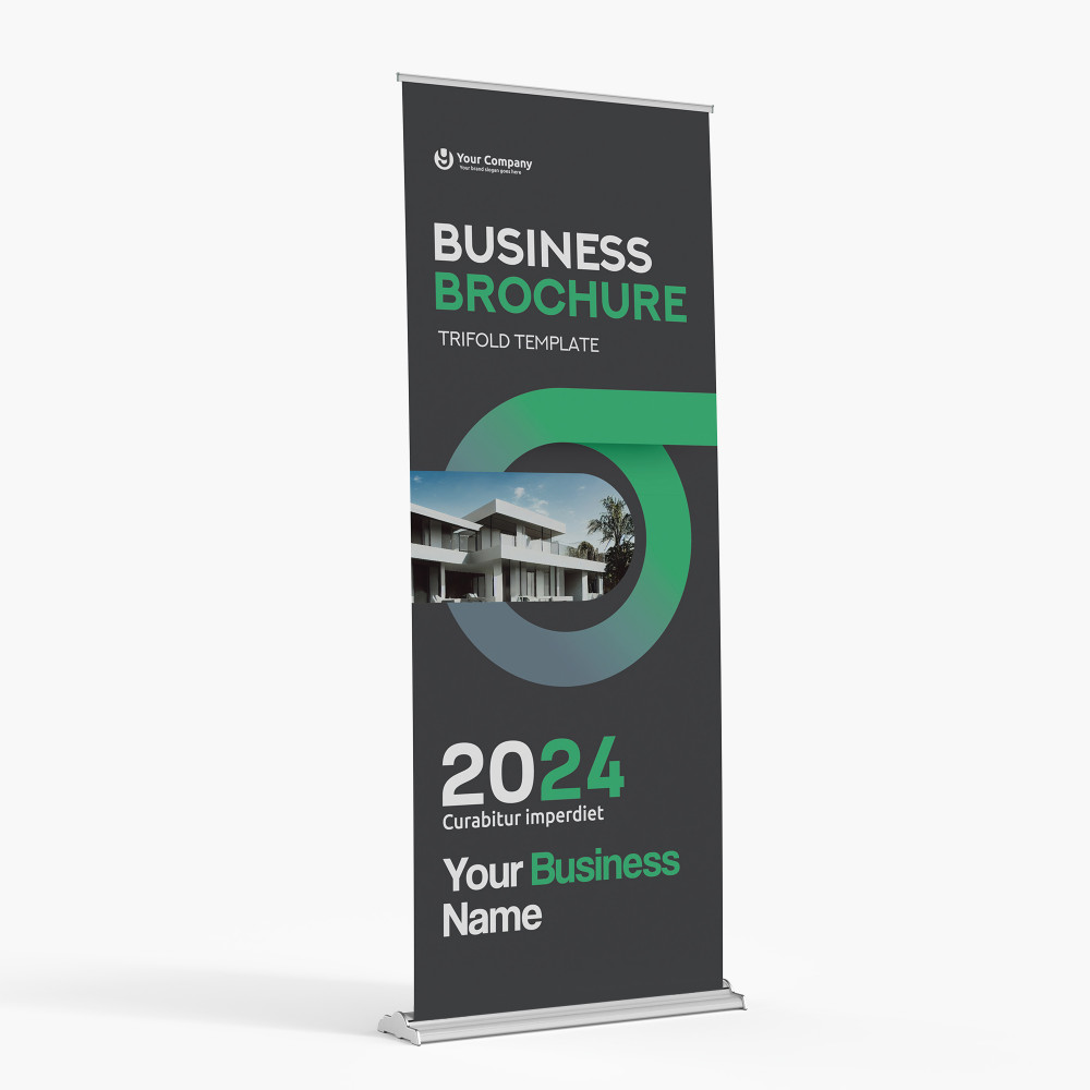 Retractable banner sample